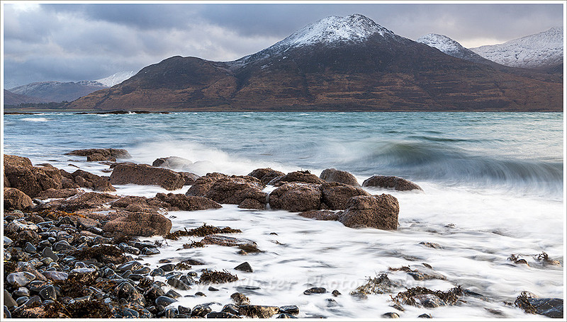 Loch Na Keal after Storm Brendan, Isle of Mull